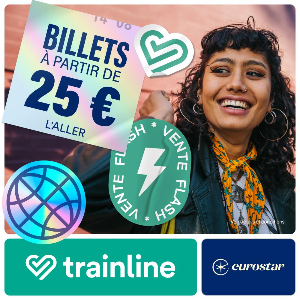 Réserver un trajet sur Trainline